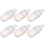 6pcs G4 LED Bulb 12V 360° Luminescence 360° Heat Dissipation Low Power Consumption General Standard Interface Bulbs 3WWarm White