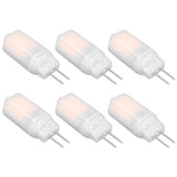 6pcs G4 LED Bulb 12V 360° Luminescence 360° Heat Dissipation Low Power Consumption General Standard Interface Bulbs 3WWarm White