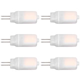 6pcs G4 LED Bulb 12V 360° Luminescence 360° Heat Dissipation Low Power Consumption General Standard Interface Bulbs 3WWarm White - Rear View