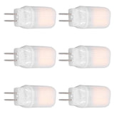 6pcs G4 LED Bulb 12V 360° Luminescence 360° Heat Dissipation Low Power Consumption General Standard Interface Bulbs 3WWarm White