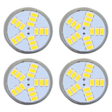 4Pcs MR11 LED Bulb 5W 500lm Bulb Replacement with 15 Beads Double Pin Base for Spotlight Landscape LampWarm White