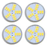4Pcs MR11 LED Bulb 5W 500lm Bulb Replacement with 15 Beads Double Pin Base for Spotlight Landscape LampWarm White