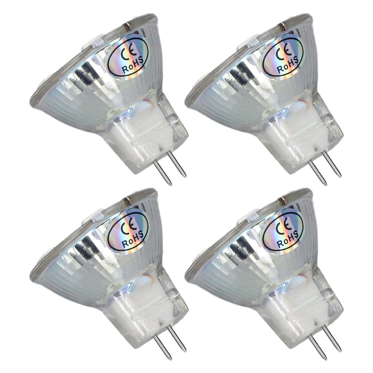 4Pcs MR11 LED Bulb 5W 500lm Bulb Replacement with 15 Beads Double Pin Base for Spotlight Landscape LampWarm White