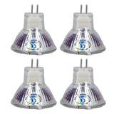 4Pcs MR11 LED Bulb 5W 500lm Bulb Replacement with 15 Beads Double Pin Base for Spotlight Landscape LampWarm White