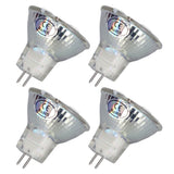 4Pcs MR11 LED Bulb 5W 500lm Bulb Replacement with 15 Beads Double Pin Base for Spotlight Landscape LampWarm White - Extra Image