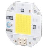 COB Lamp Bead High Power LED Chip High Brightness COB Light Emitter Drive Free for DIY Lighting 110V50W Cold White 5800K-6500K - Front View