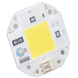 COB Lamp Bead High Power LED Chip High Brightness COB Light Emitter Drive Free for DIY Lighting 110V50W Cold White 5800K-6500K - 45-Degree Angle