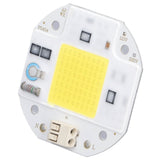 COB Lamp Bead High Power LED Chip High Brightness COB Light Emitter Drive Free for DIY Lighting 110V50W Cold White 5800K-6500K