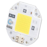 COB Lamp Bead High Power LED Chip High Brightness COB Light Emitter Drive Free for DIY Lighting 110V50W Cold White 5800K-6500K