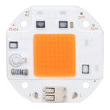 High Power LED Chip Plant Grow Light 380‑800NM COB Lamp Beads Drive Free for DIY Hydroponic Growing Light 220V70W