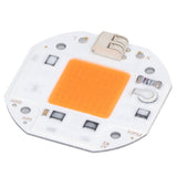 High Power LED Chip Plant Grow Light 380‑800NM COB Lamp Beads Drive Free for DIY Hydroponic Growing Light 220V70W