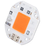 High Power LED Chip Plant Grow Light 380‑800NM COB Lamp Beads Drive Free for DIY Hydroponic Growing Light 220V70W