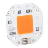 High Power LED Chip Plant Grow Light 380‑800NM COB Lamp Beads Drive Free for DIY Hydroponic Growing Light 220V70W