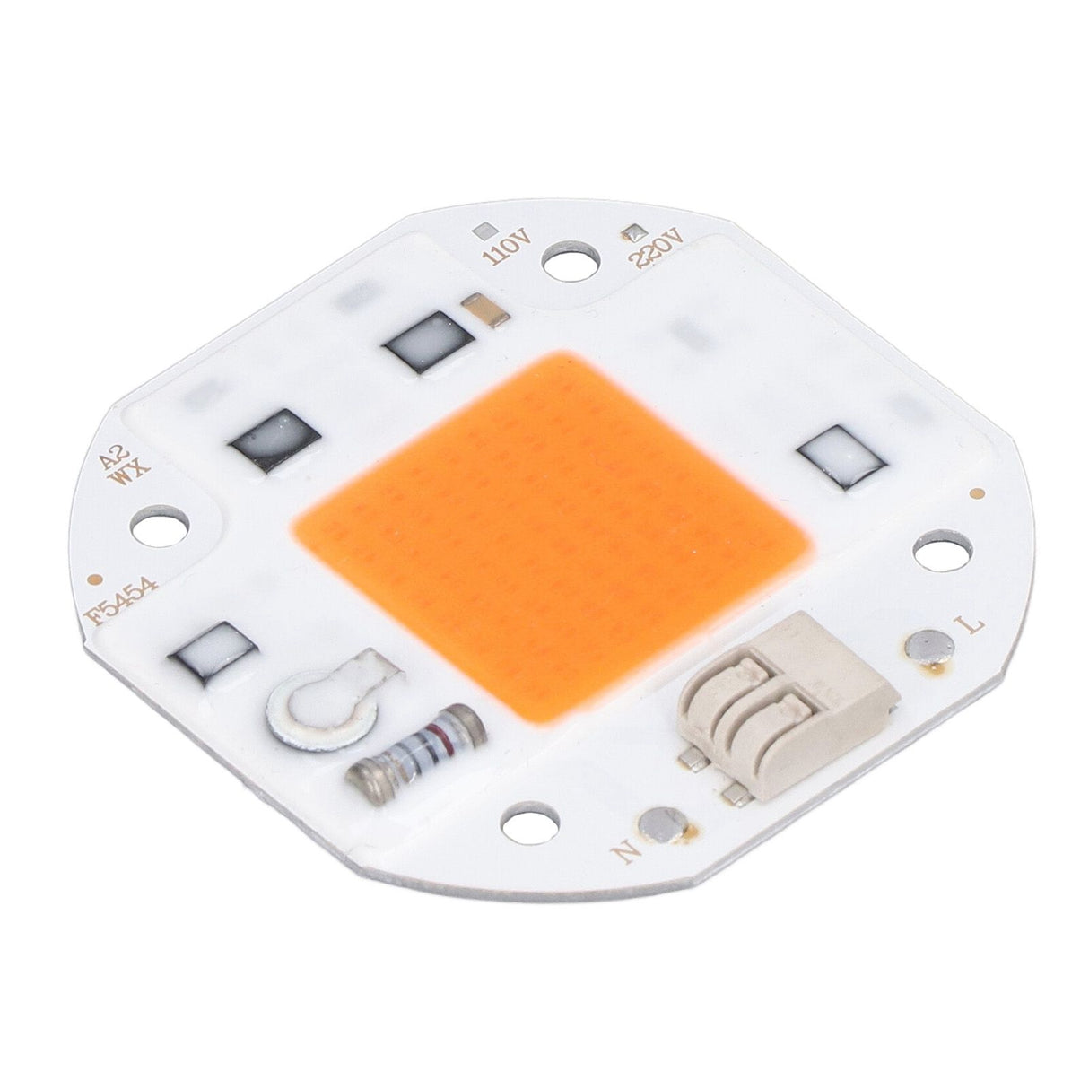 High Power LED Chip Plant Grow Light 380‑800NM COB Lamp Beads Drive Free for DIY Hydroponic Growing Light 220V70W