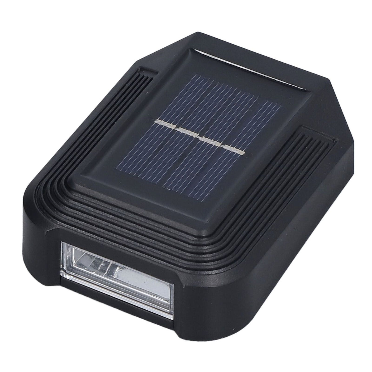 Outdoor Solar Wall Lights Outside Exterior Light Fixture 6LED IP65 Protection for Outdoor Decoration Garden CourtyardWhite Light