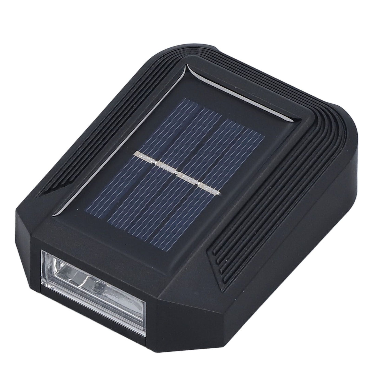 Outdoor Solar Wall Lights Outside Exterior Light Fixture 6LED IP65 Protection for Outdoor Decoration Garden CourtyardWhite Light