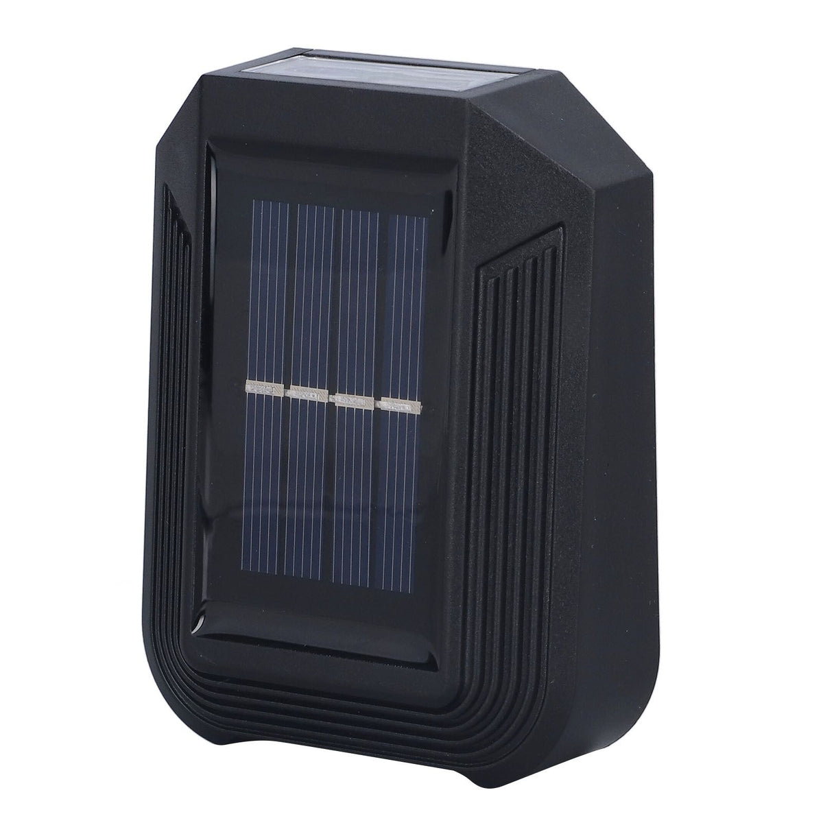 Outdoor Solar Wall Lights Outside Exterior Light Fixture 6LED IP65 Protection for Outdoor Decoration Garden CourtyardWhite Light