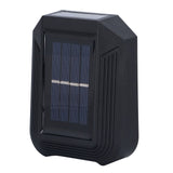 Outdoor Solar Wall Lights Outside Exterior Light Fixture 6LED IP65 Protection for Outdoor Decoration Garden CourtyardWhite Light - Close-Up Angle