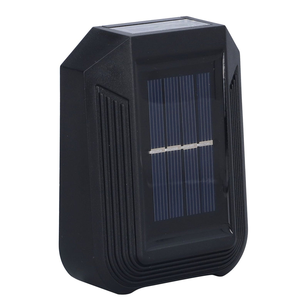 Outdoor Solar Wall Lights Outside Exterior Light Fixture 6LED IP65 Protection for Outdoor Decoration Garden CourtyardWhite Light