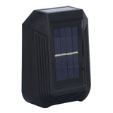 Outdoor Solar Wall Lights Outside Exterior Light Fixture 6LED IP65 Protection for Outdoor Decoration Garden CourtyardWhite Light
