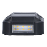 Outdoor Solar Wall Lights Outside Exterior Light Fixture 6LED IP65 Protection for Outdoor Decoration Garden CourtyardWhite Light - Extra Image