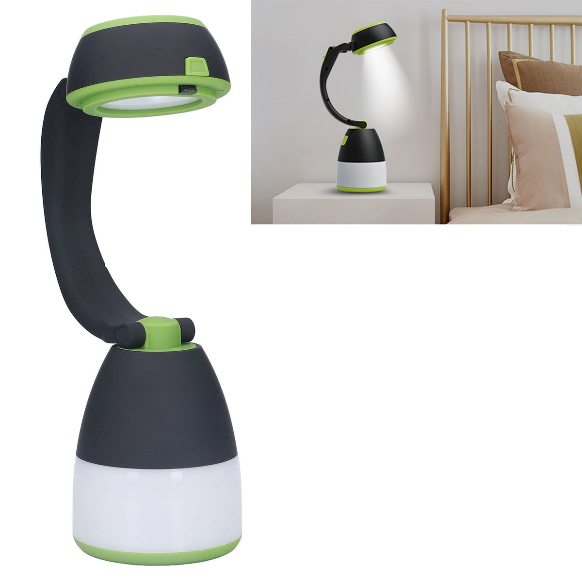 Multifunctional LED Camping Light USB Rechargeable Lamp Outdoor Hiking Flashlight Table Desk Lamp Power Bank