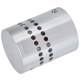 LED Aluminum Spiral Hole Wall Light Heat Resistance 3W Dimmable Spiral Lamp 90-100LM AC85‑265VPure White