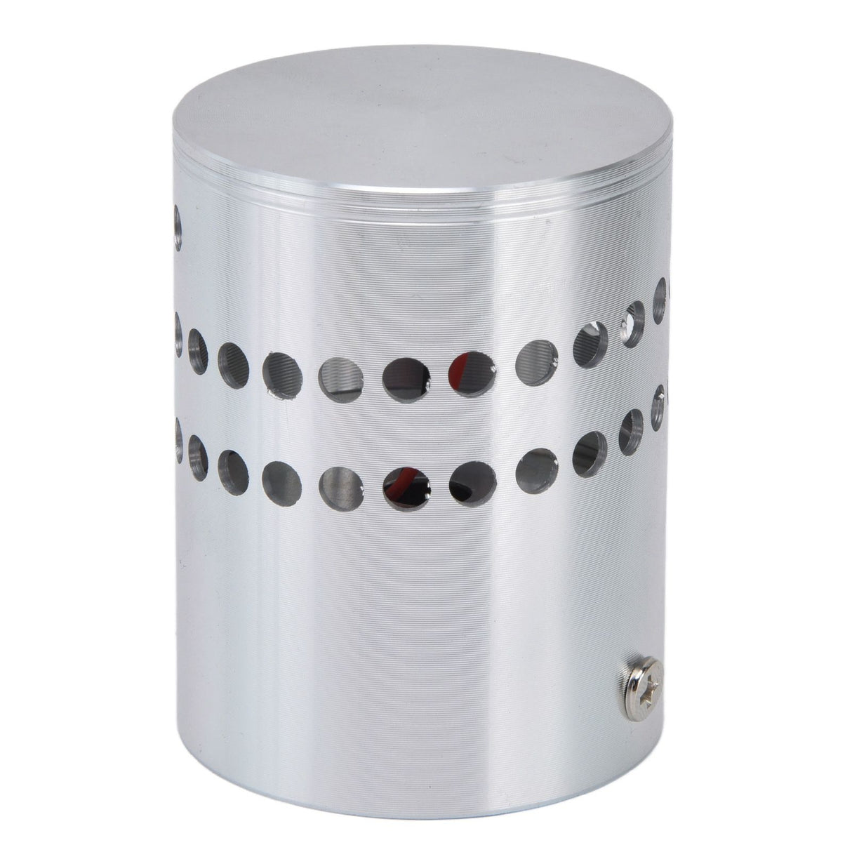 LED Aluminum Spiral Hole Wall Light Heat Resistance 3W Dimmable Spiral Lamp 90-100LM AC85‑265VWarm White