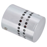 LED Spiral Hole Wall Lamp RGB Ceiling Light Surface Mount 3W AC85‑265V for Hallway Bedside Bar Decoration - Rear View