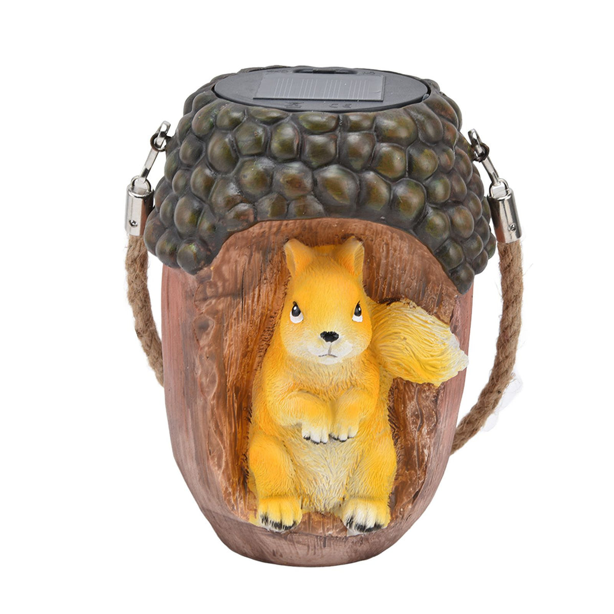 Solar Squirrel Stake Lights Outdoor IP67 Waterproof Squirrel Decorative Lights for Patio Yard Flowerbed Pathway