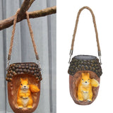 Solar Squirrel Stake Lights Outdoor IP67 Waterproof Squirrel Decorative Lights for Patio Yard Flowerbed Pathway - Extra Image