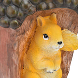 Solar Squirrel Stake Lights Outdoor IP67 Waterproof Squirrel Decorative Lights for Patio Yard Flowerbed Pathway