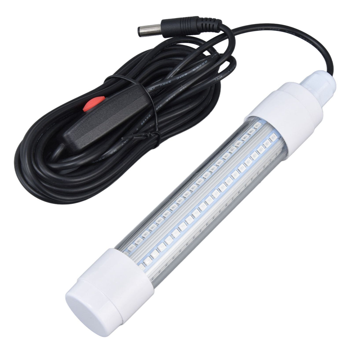 Fishing Light 126 LED IP68 Waterproof 1000lm Submersible Night Fish Finder Lamp 13W AC12‑36VWhite Light