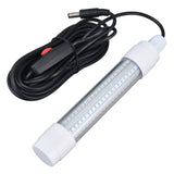 Fishing Light 126 LED IP68 Waterproof 1000lm Submersible Night Fish Finder Lamp 13W AC12‑36VWarm Light - Front View