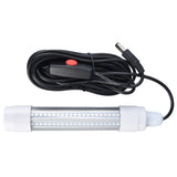 Fishing Light 126 LED IP68 Waterproof 1000lm Submersible Night Fish Finder Lamp 13W AC12‑36VWarm Light - Side View
