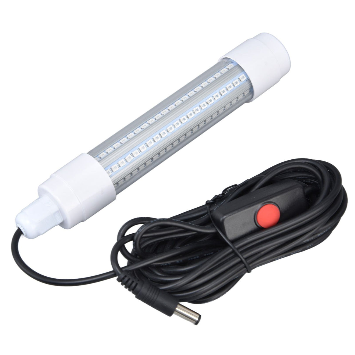 Fishing Light 126 LED IP68 Waterproof 1000lm Submersible Night Fish Finder Lamp 13W AC12‑36VWarm Light