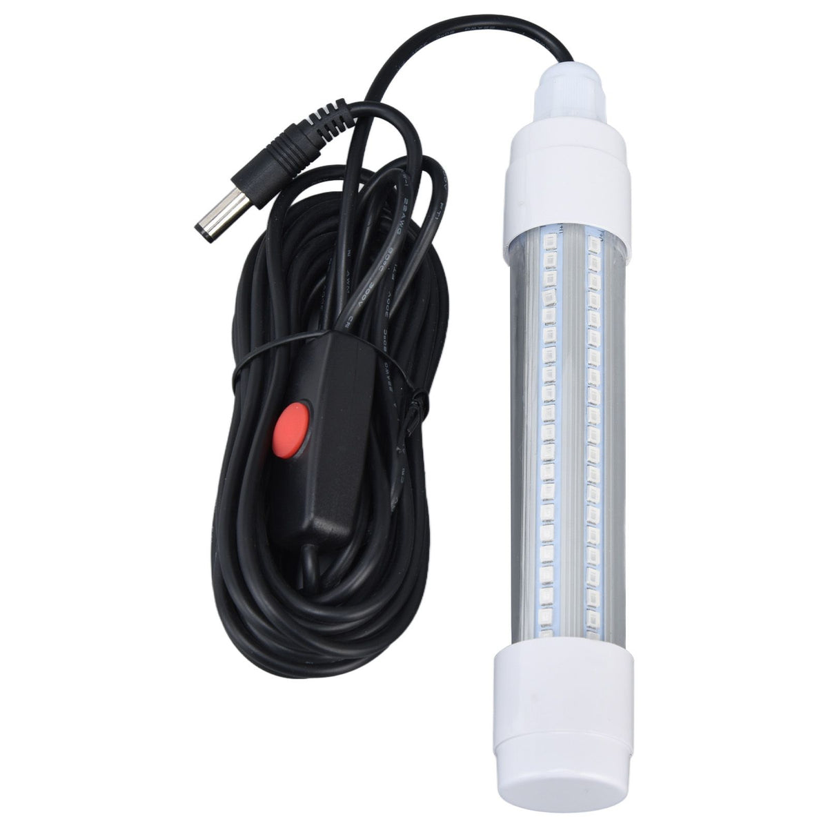 Fishing Light 126 LED IP68 Waterproof 1000lm Submersible Night Fish Finder Lamp 13W AC12‑36VWarm Light