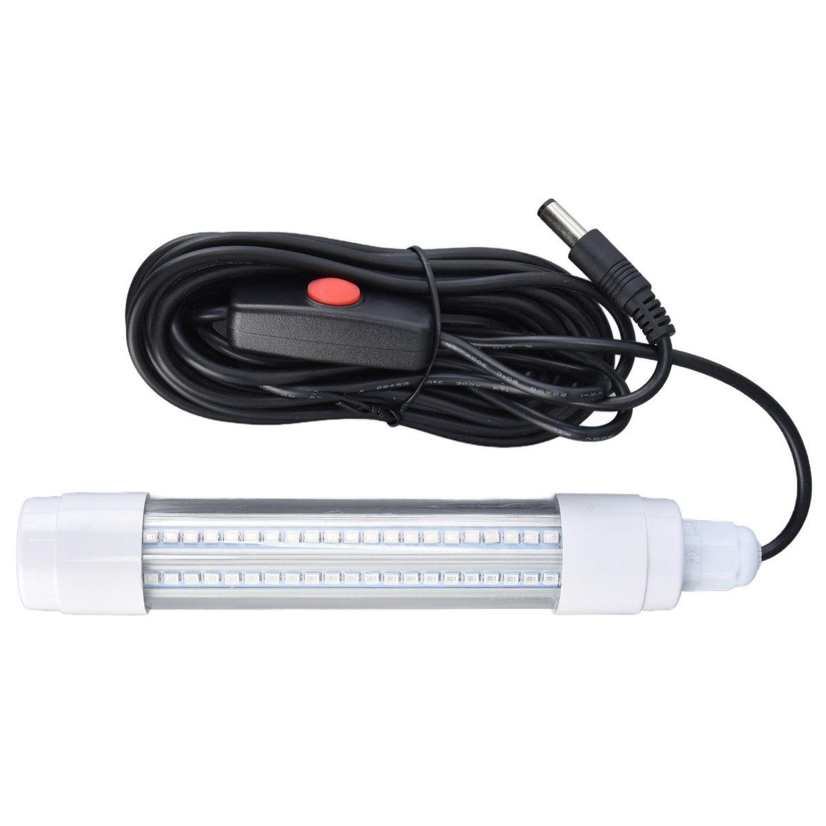 Fishing Light 126 LED IP68 Waterproof 1000lm Submersible Night Fish Finder Lamp 13W AC12‑36VBlue Light