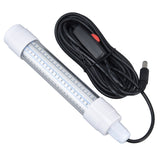 Fishing Light 126 LED IP68 Waterproof 1000lm Submersible Night Fish Finder Lamp 13W AC12‑36VBlue Light - Top-Down View