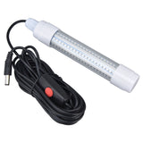 Fishing Light 126 LED IP68 Waterproof 1000lm Submersible Night Fish Finder Lamp 13W AC12‑36VBlue Light