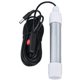 Fishing Light 126 LED IP68 Waterproof 1000lm Submersible Night Fish Finder Lamp 13W AC12‑36VBlue Light