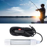 Fishing Light 126 LED IP68 Waterproof 1000lm Submersible Night Fish Finder Lamp 13W AC12‑36VBlue Light - Extra Image