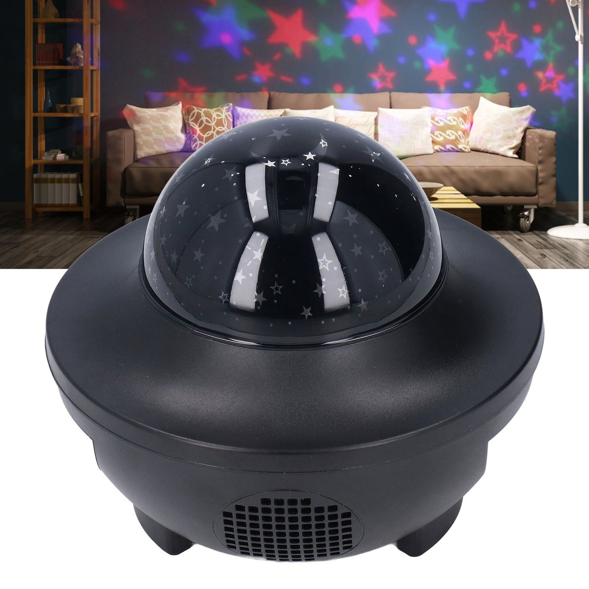 LED Bluetooth Star Projector RGB Night Light USB Charging 4 Mode Star Projection Light for Bedroom