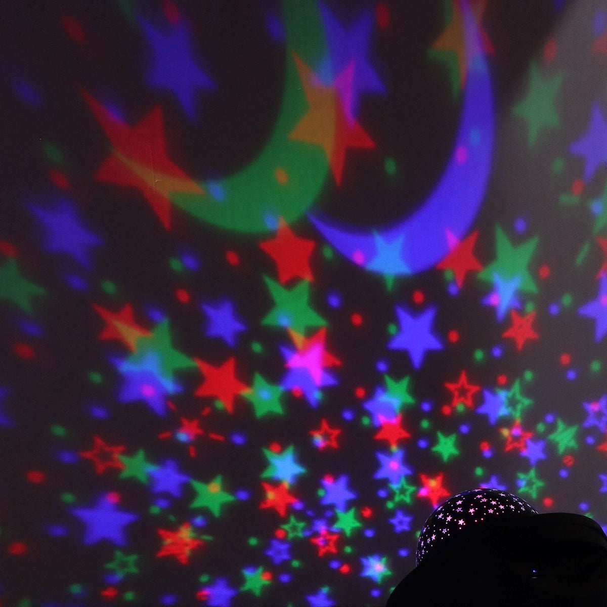 LED Bluetooth Star Projector RGB Night Light USB Charging 4 Mode Star Projection Light for Bedroom