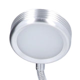 Clip Desk Lamp 10 Gear Adjustable LED Double Head Gooseneck Table Lamp Reading Lamp for Bedroom - Extra Image