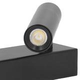 Wall Mounted Reading Light Minimalist Fashion LED Wall Lamp with Switch USB Port for Indoor Bedroom 100‑240V