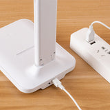 Table Lamp Eye Protection Touch Dimming Charging 180 Degree Flip Folding Stand Design LED Learning Desk Lamp Rechargeable Version - Extra Image