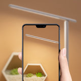 Table Lamp Eye Protection Touch Dimming Charging 180 Degree Flip Folding Stand Design LED Learning Desk Lamp Rechargeable Version