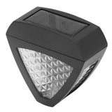 LED Solar Wall Lamp Soft Warm Light Long Battery Life IP44 Wall Light for Home Courtyard Lawn Garden - Side View