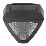 LED Solar Wall Lamp Soft Warm Light Long Battery Life IP44 Wall Light for Home Courtyard Lawn Garden - Top-Down View